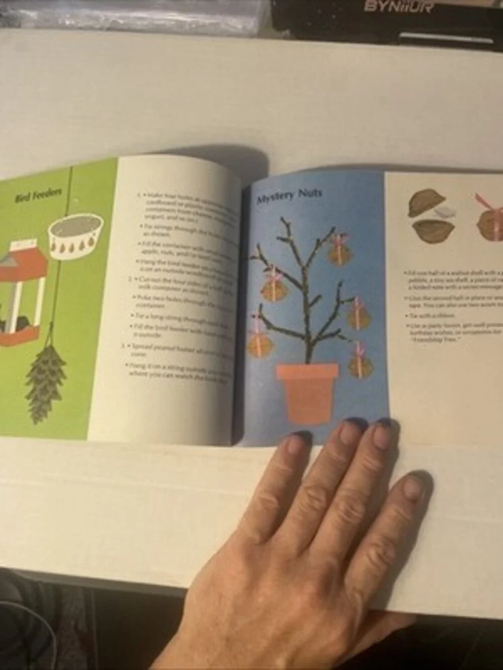 Vintage 1973 Pebbles and Pods Scholastic Nature Crafts Book